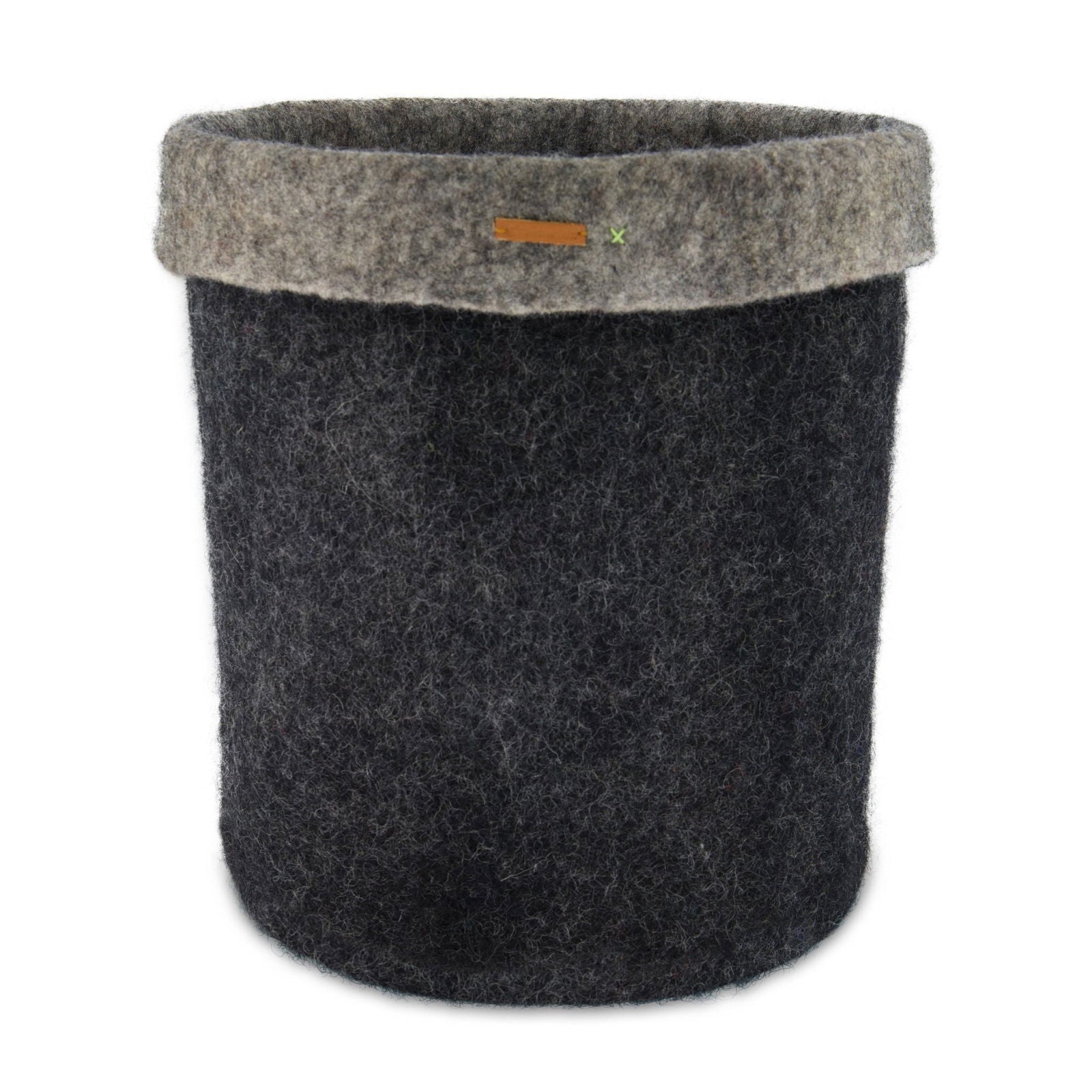 Felt Storage Basket - Black - Velora Luxury Fashion