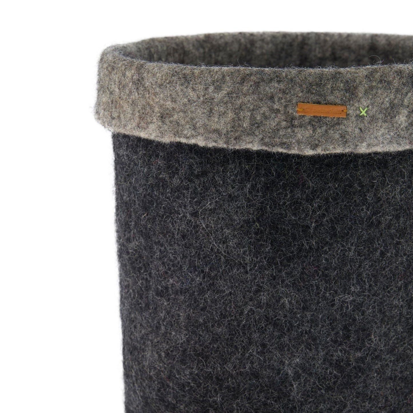 Felt Storage Basket - Black - Velora Luxury Fashion