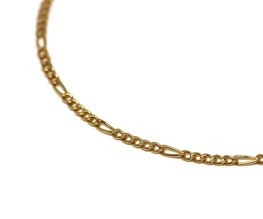 Figaro Gold Chain Bracelet - Velora Luxury Fashion