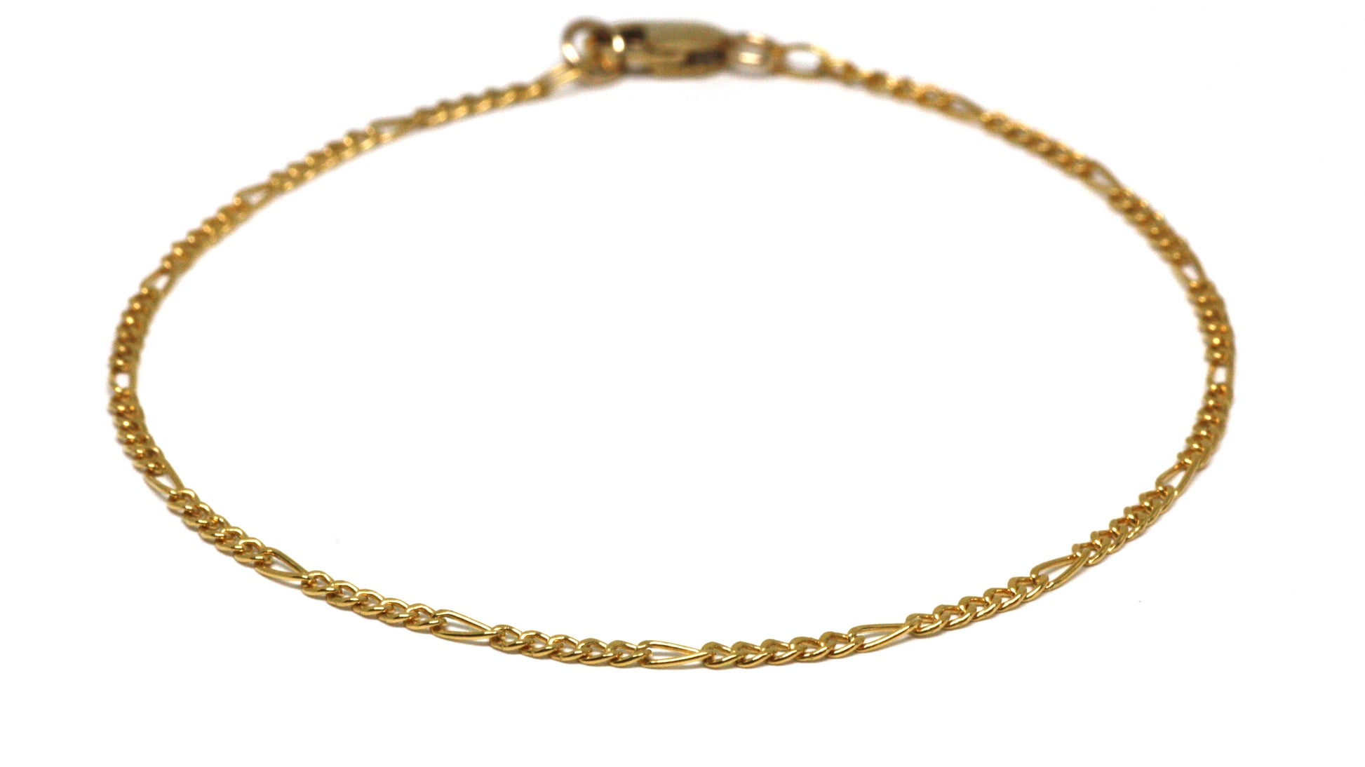 Figaro Gold Chain Bracelet - Velora Luxury Fashion