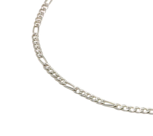 Figaro Silver Chain Bracelet - Velora Luxury Fashion
