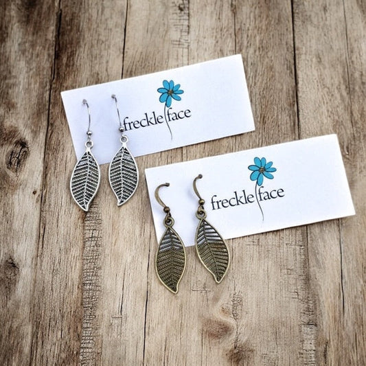 Filigree Leaf Earrings – Lightweight Nature-Inspired Dangles - Velora Luxury Fashion