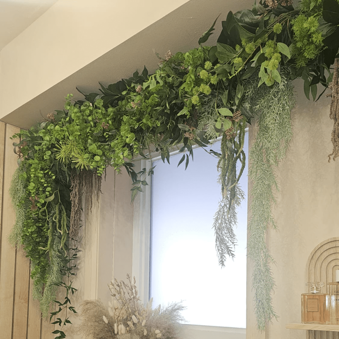 Flora Greens Installation - Velora Luxury Fashion