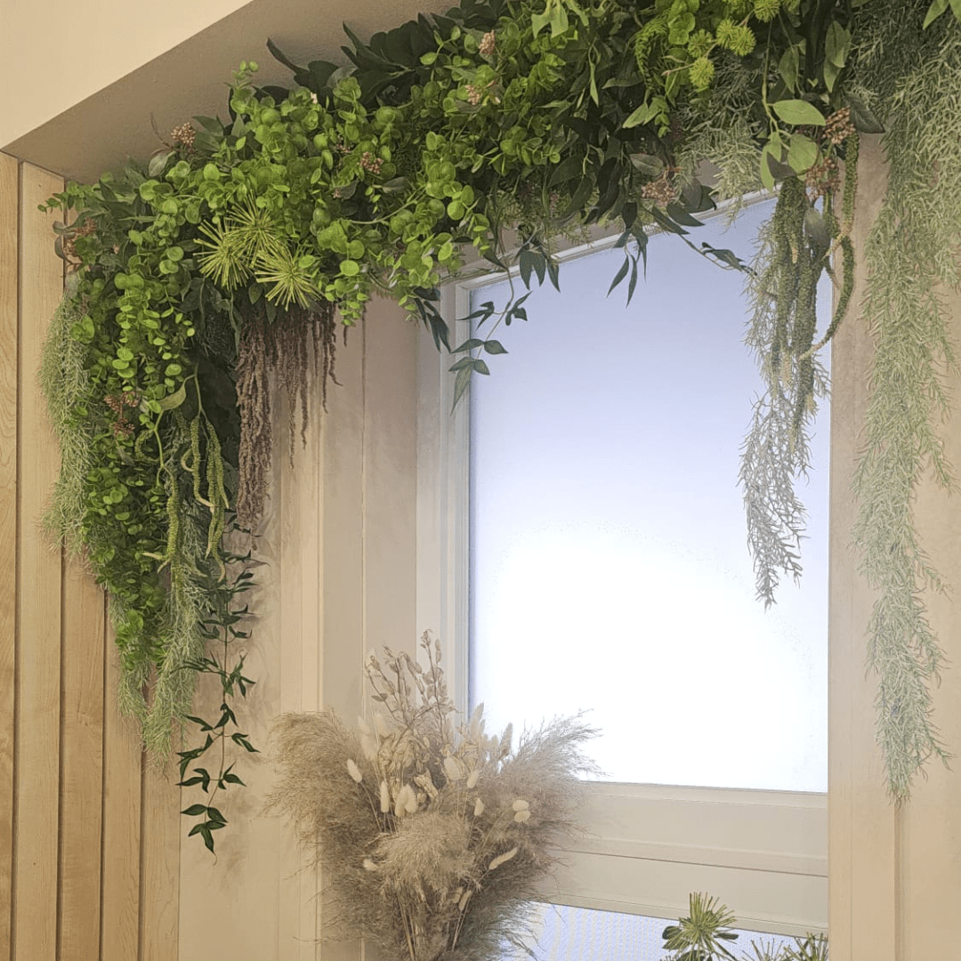Flora Greens Installation - Velora Luxury Fashion