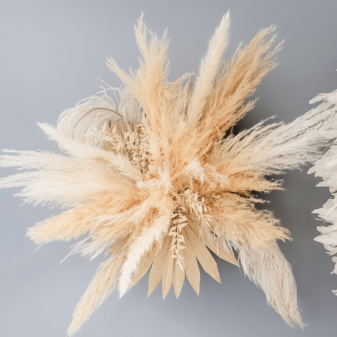 Floral Installation - Boho Neutral - Velora Luxury Fashion