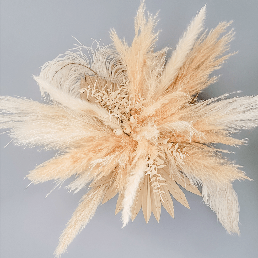 Floral Installation - Boho Neutral - Velora Luxury Fashion