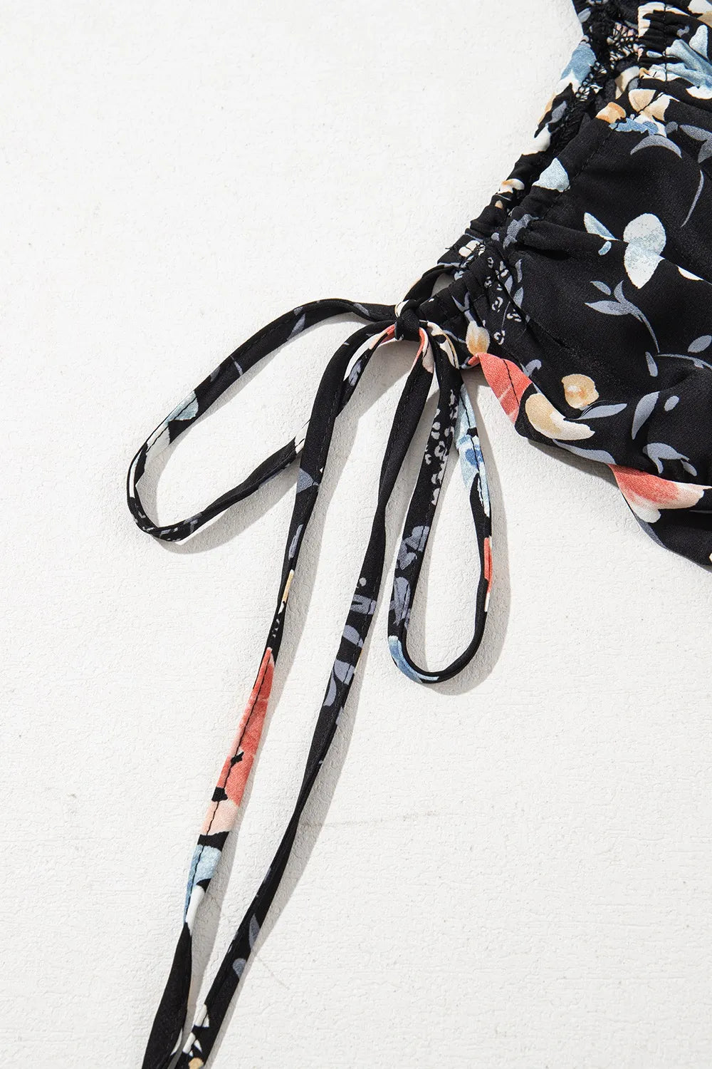 Floral Print Flounce Sleeve Midi Dress - Velora Luxury Fashion