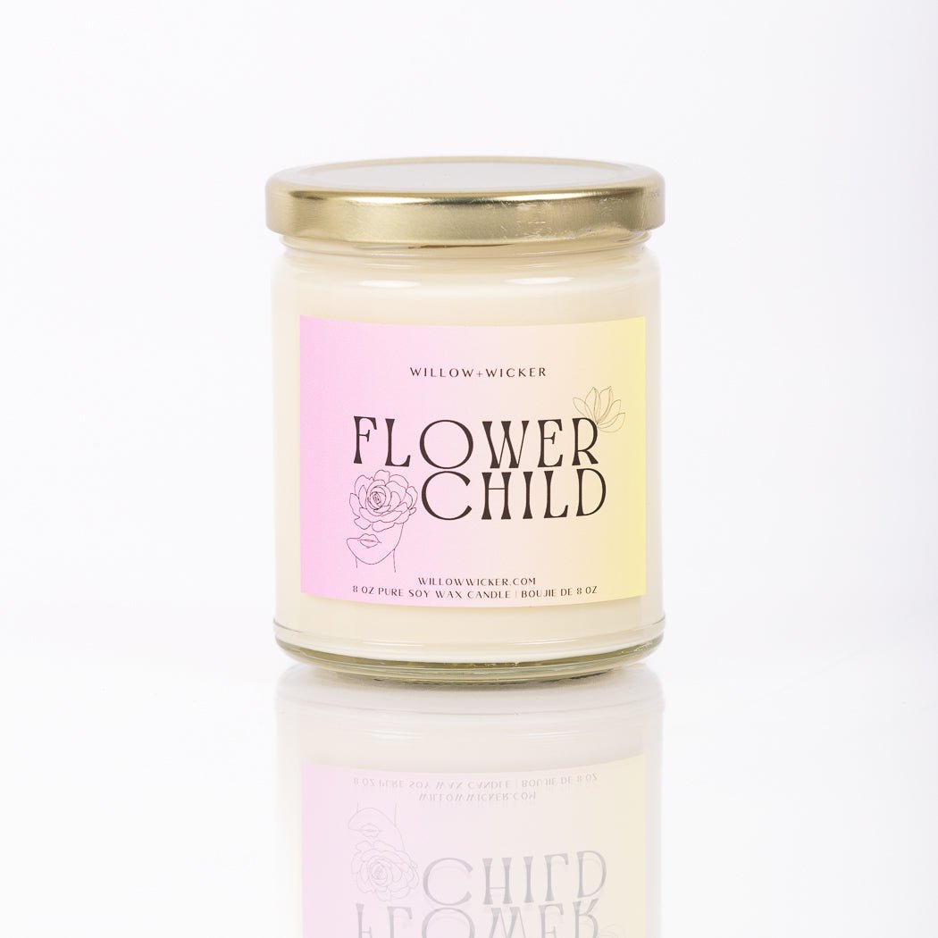Flower Child Soy Wax Candle - Velora Luxury Fashion
