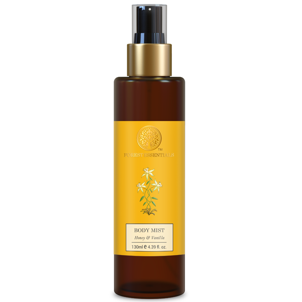 Forest Essentials Body Mist Honey & Vanilla - Velora Luxury Fashion
