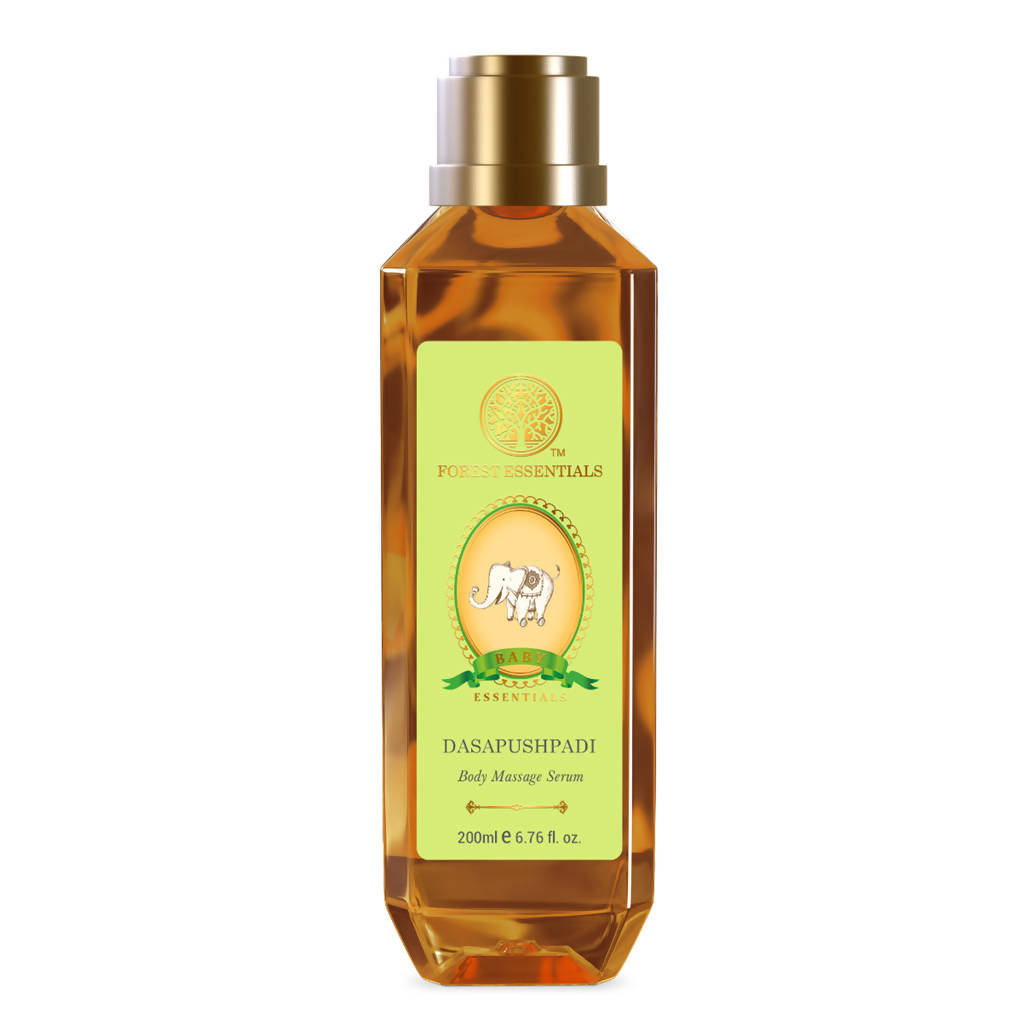 Forest Essentials Dasapushpadi Baby Body Massage Serum - Velora Luxury Fashion