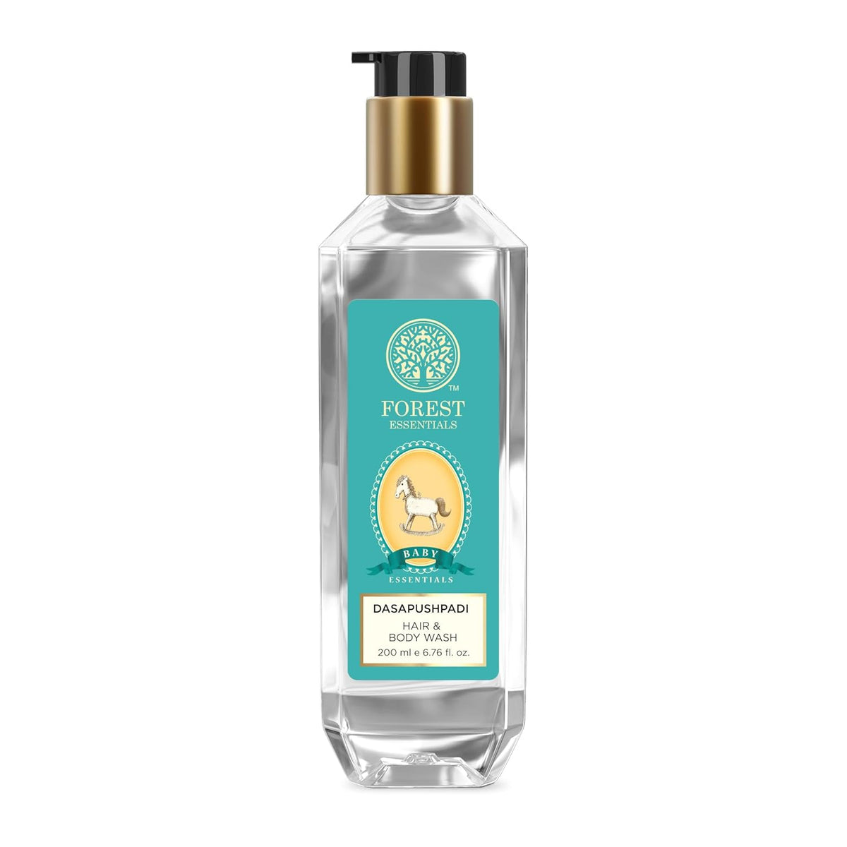 Forest Essentials Dasapushpadi Baby Hair & Body Wash - Velora Luxury Fashion
