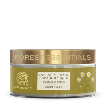 Forest Essentials Intensive Hair Repair Masque Japapatti & Brahmi - Velora Luxury Fashion
