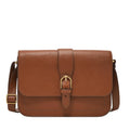 Fossil Zoey Leather Crossbody Bag Brown ZB1935200 - Velora Luxury Fashion