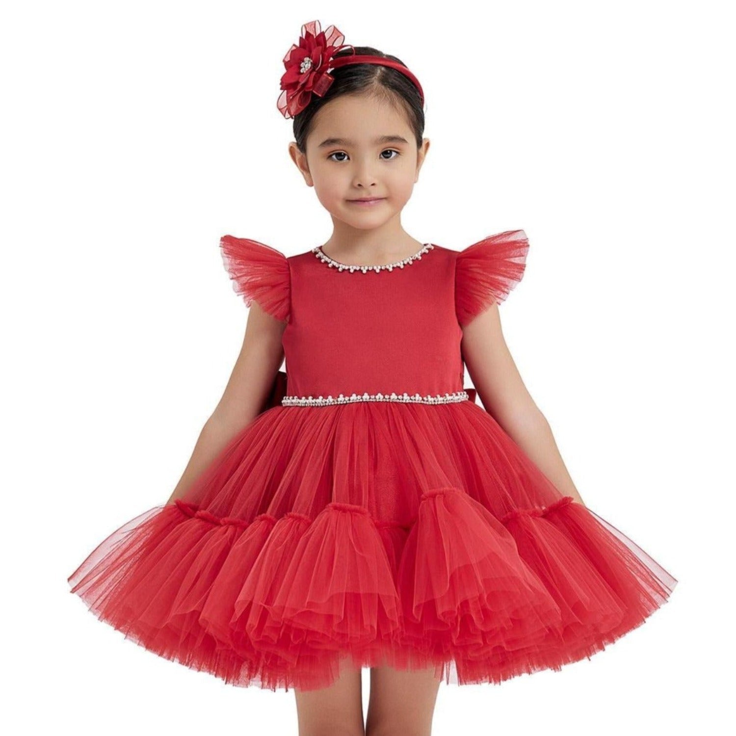 Frilly Fiona Girls Formal Dress - Velora Luxury Fashion