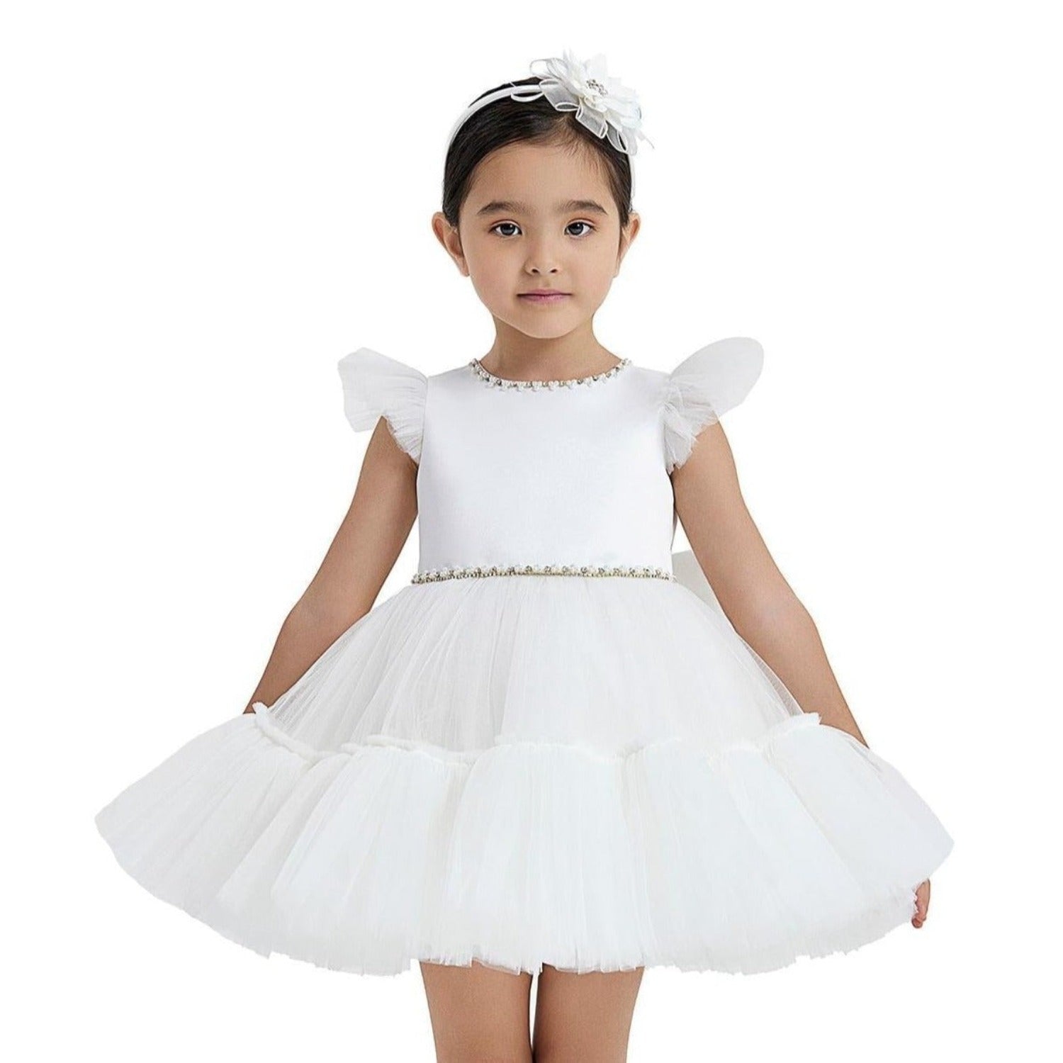 Frilly Fiona Girls Formal Dress - Velora Luxury Fashion
