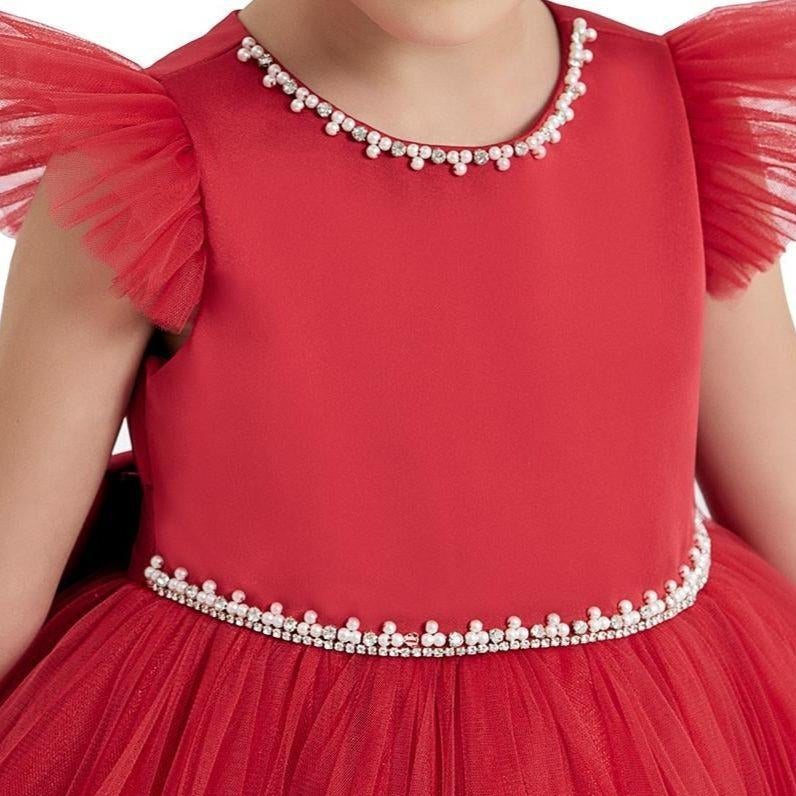 Frilly Fiona Girls Formal Dress - Velora Luxury Fashion
