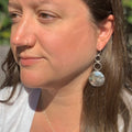 Full Moon Chandelier Earrings - Velora Luxury Fashion