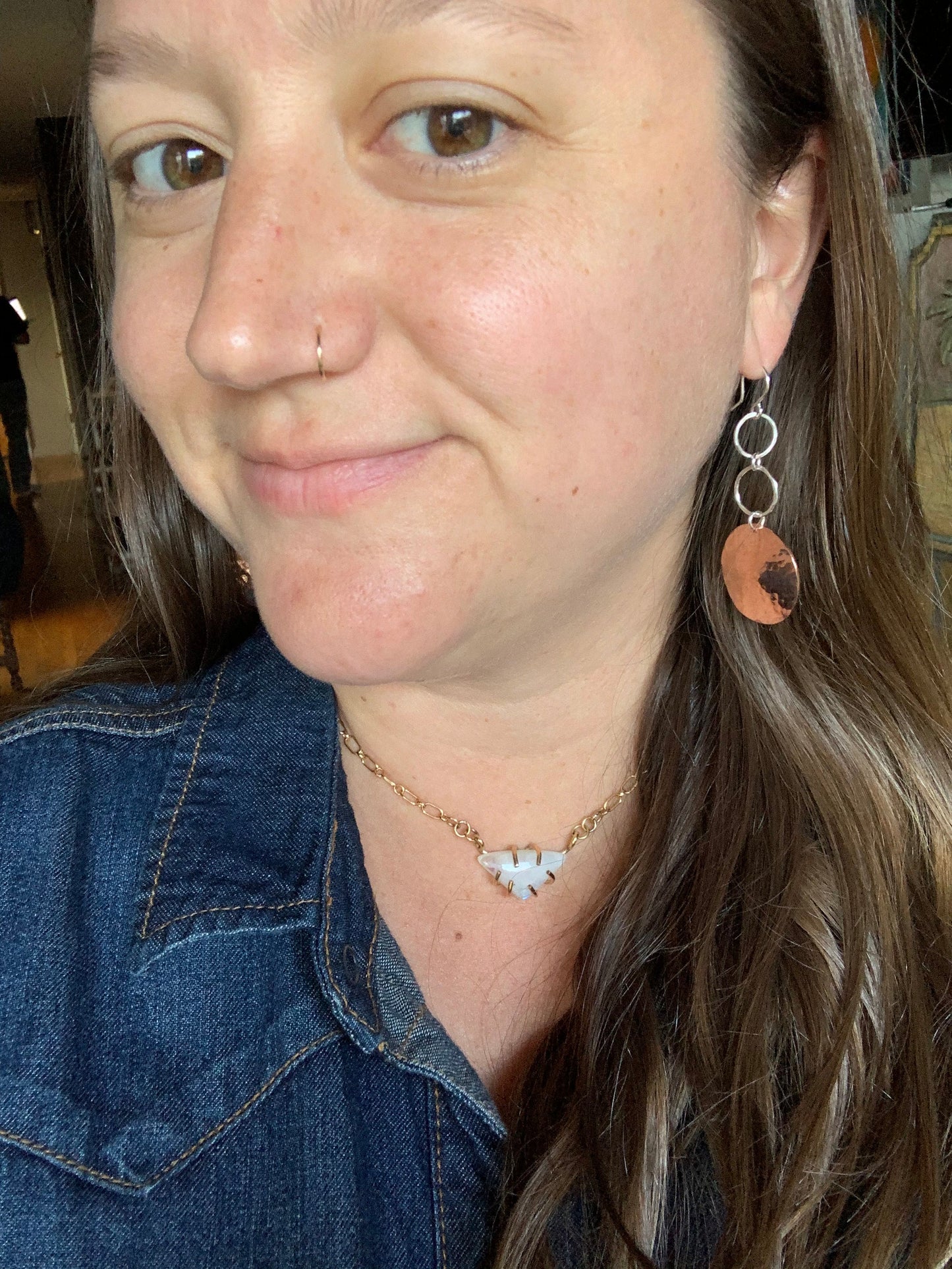 Full Moon Chandelier Earrings - Velora Luxury Fashion