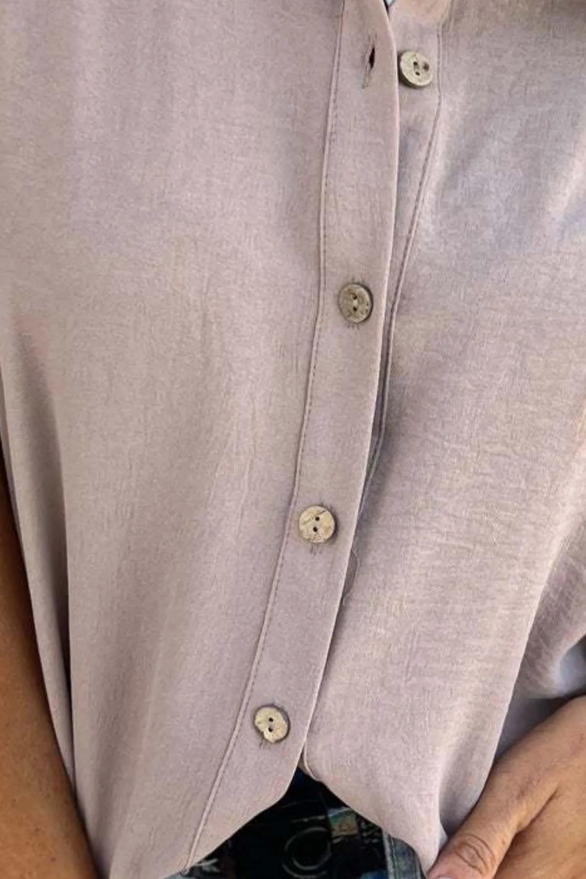 Full Size Casual Button Down Short Sleeve Loose Shirt Plus Size - Velora Luxury Fashion