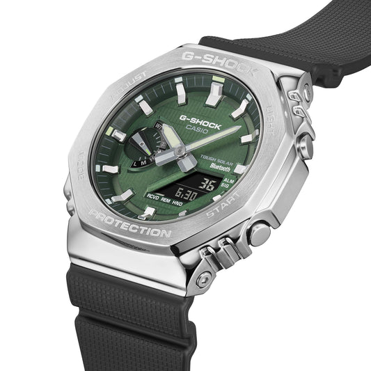 CASIO G-Shock Analog Digital Steel Green Dial | GBM2100A-1A3