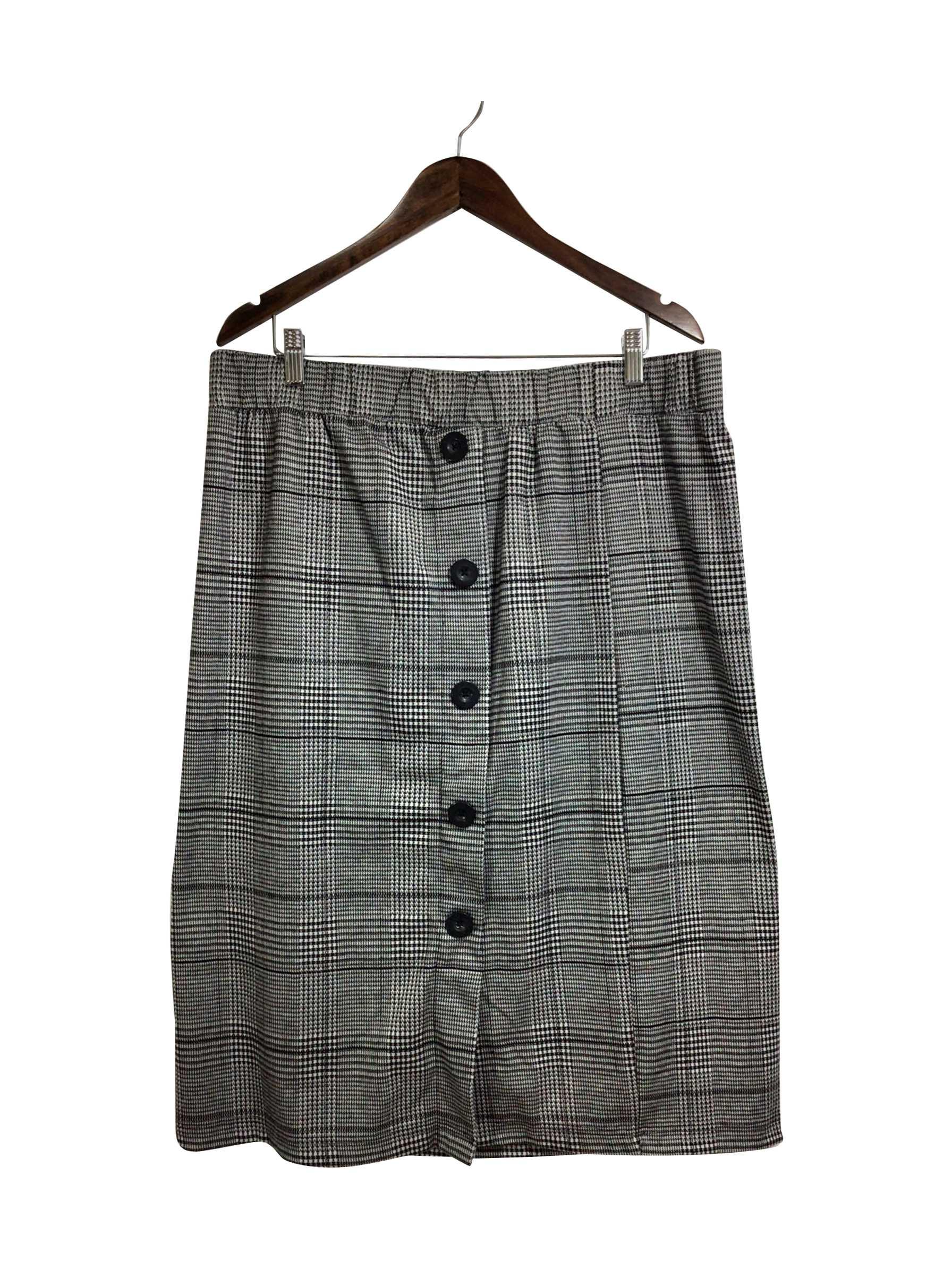 GEORGE Regular fit Skirt in Gray - 3X - Velora