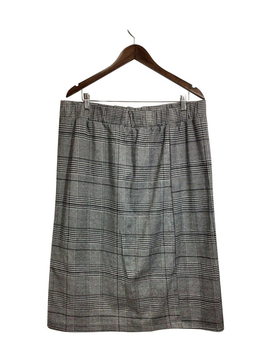 GEORGE Regular fit Skirt in Gray - 3X - Velora