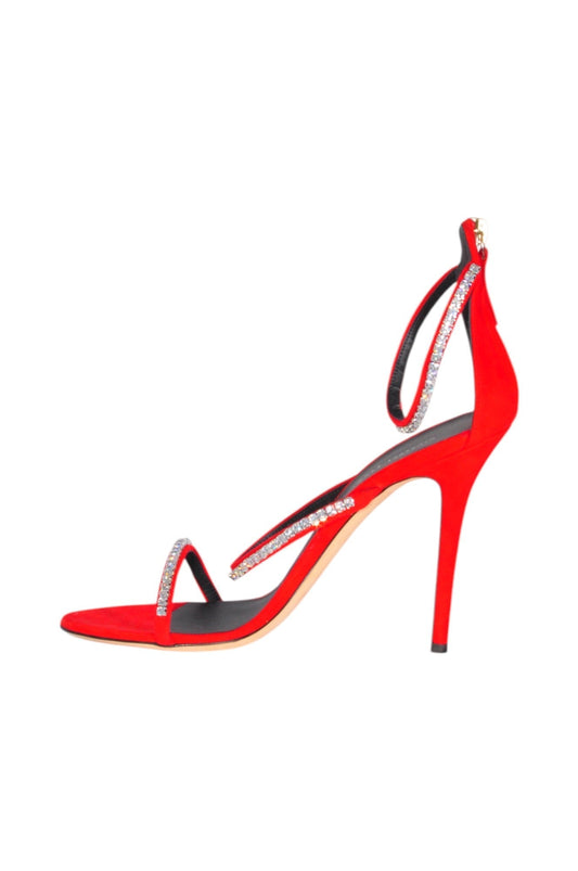 GIUSEPPE ZANOTTI Women Heels Regular fit in Red - 39 - Velora Luxury Fashion