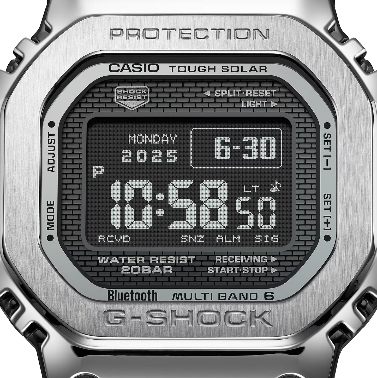 CASIO G-Shock Full Metal 5000 Series Silver | GMWBZ5000D-1