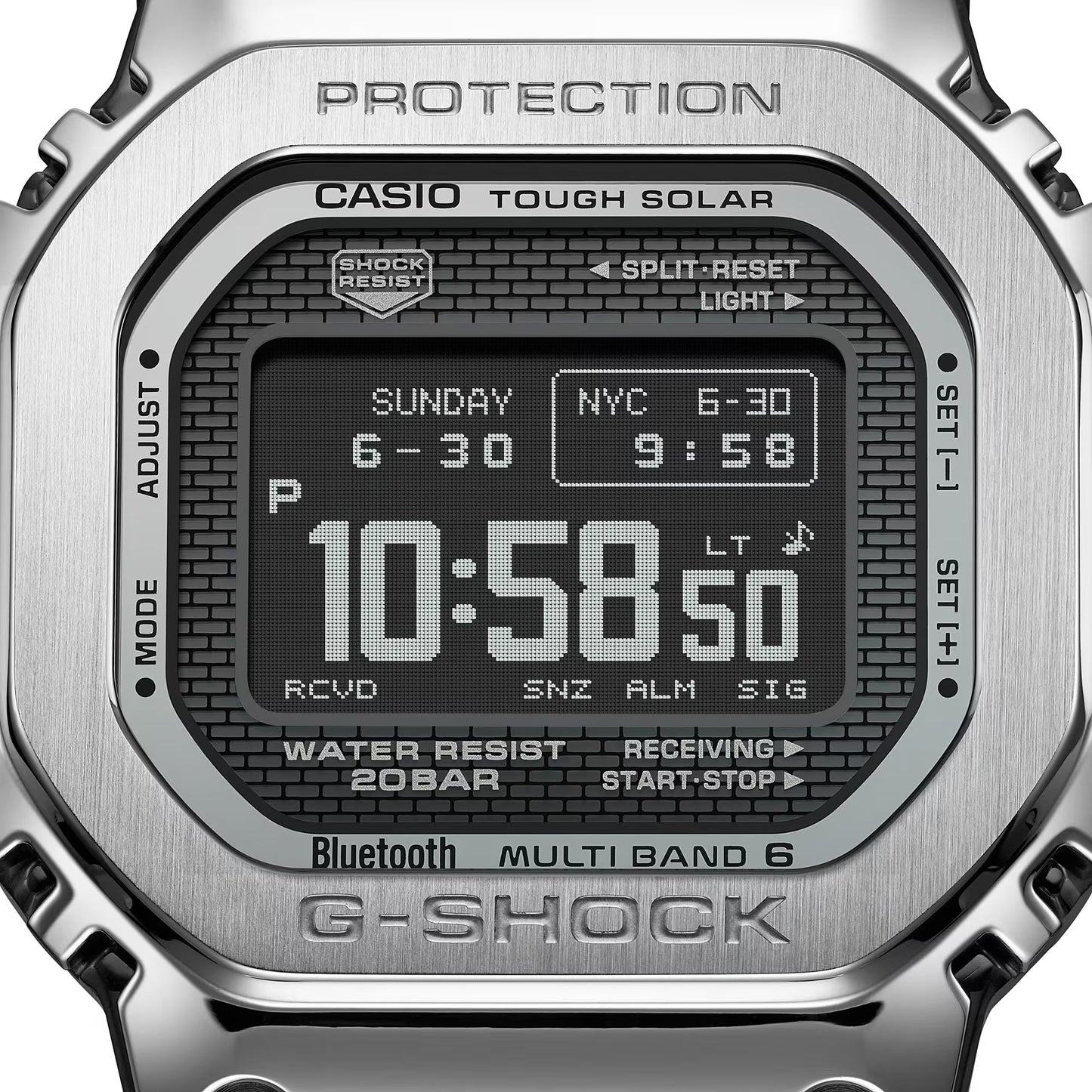 CASIO G-Shock Full Metal 5000 Series Silver | GMWBZ5000D-1