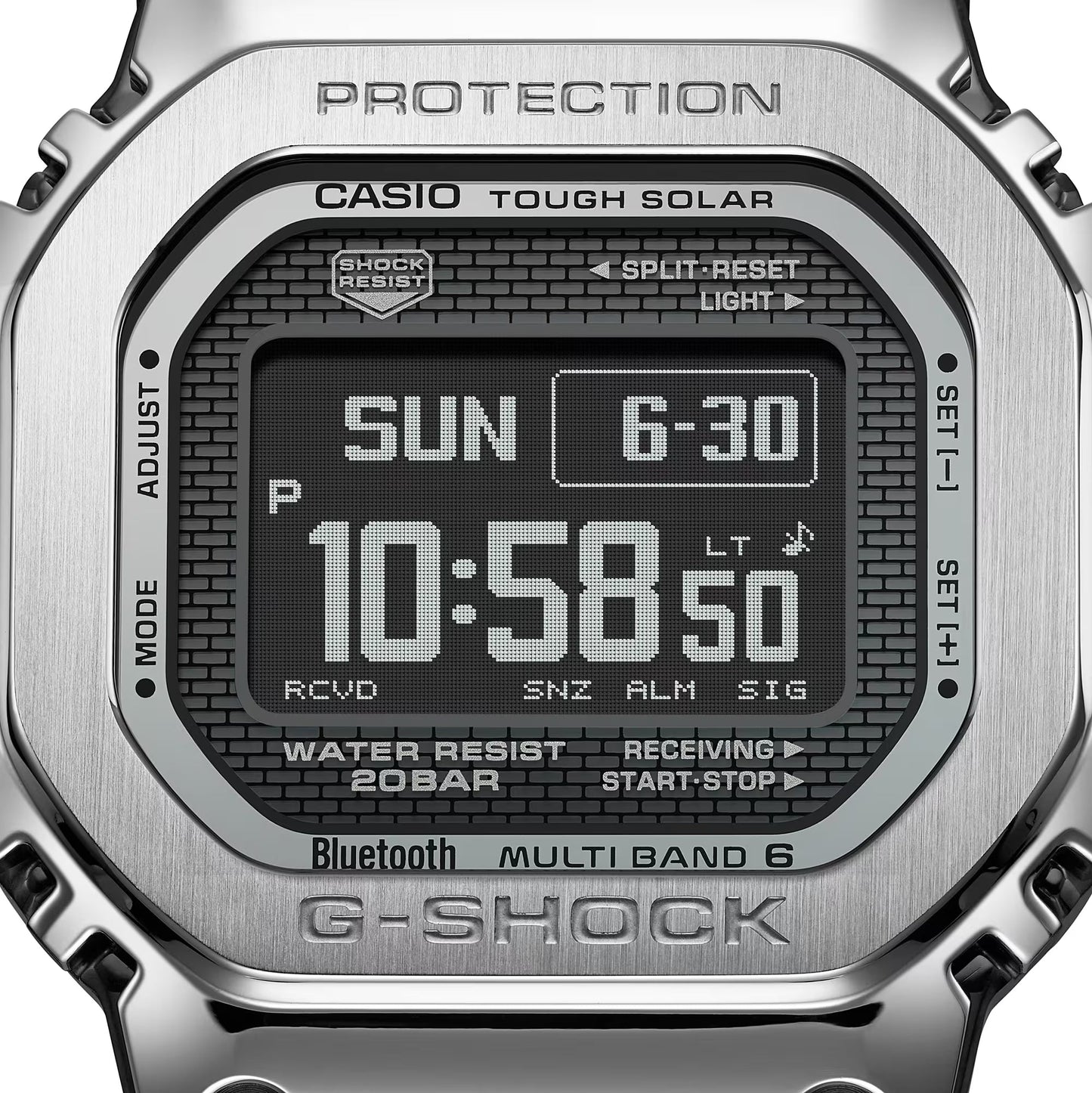 CASIO G-Shock Full Metal 5000 Series Silver | GMWBZ5000D-1