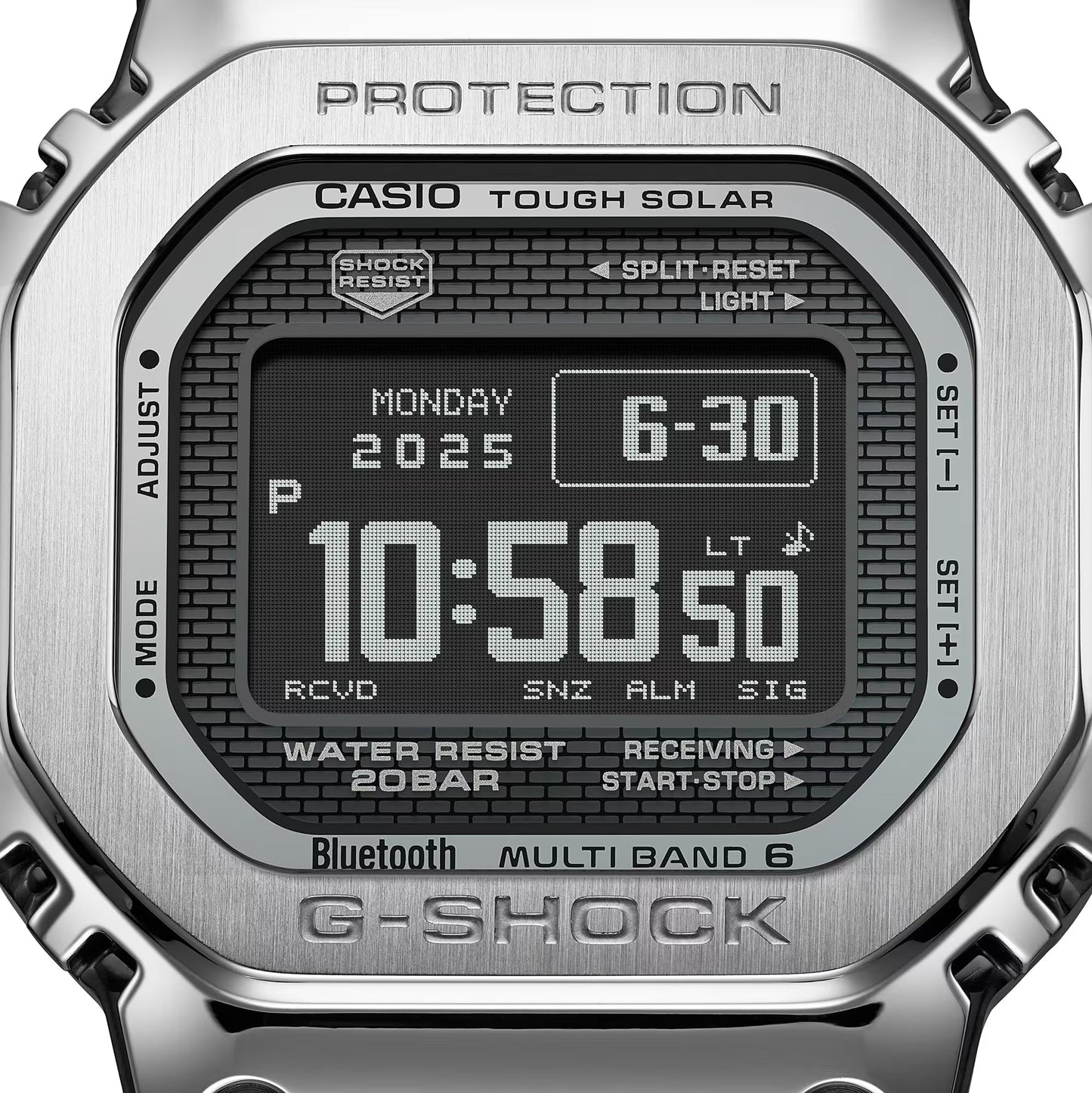 CASIO G-Shock Full Metal 5000 Series Silver | GMWBZ5000D-1