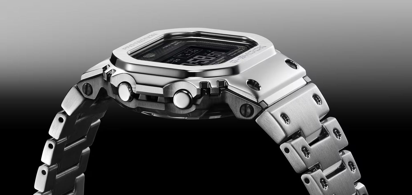 CASIO G-Shock Full Metal 5000 Series Silver | GMWBZ5000D-1