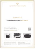 GUCCI Shoulder Hand Bag Purse Enamel Leather 0013766 Black 7891K - Velora Luxury Fashion