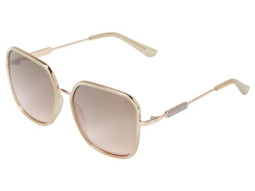 GUESS 59mm GF6153 Retro Brown Gradient Sunglasses - Velora Luxury Fashion