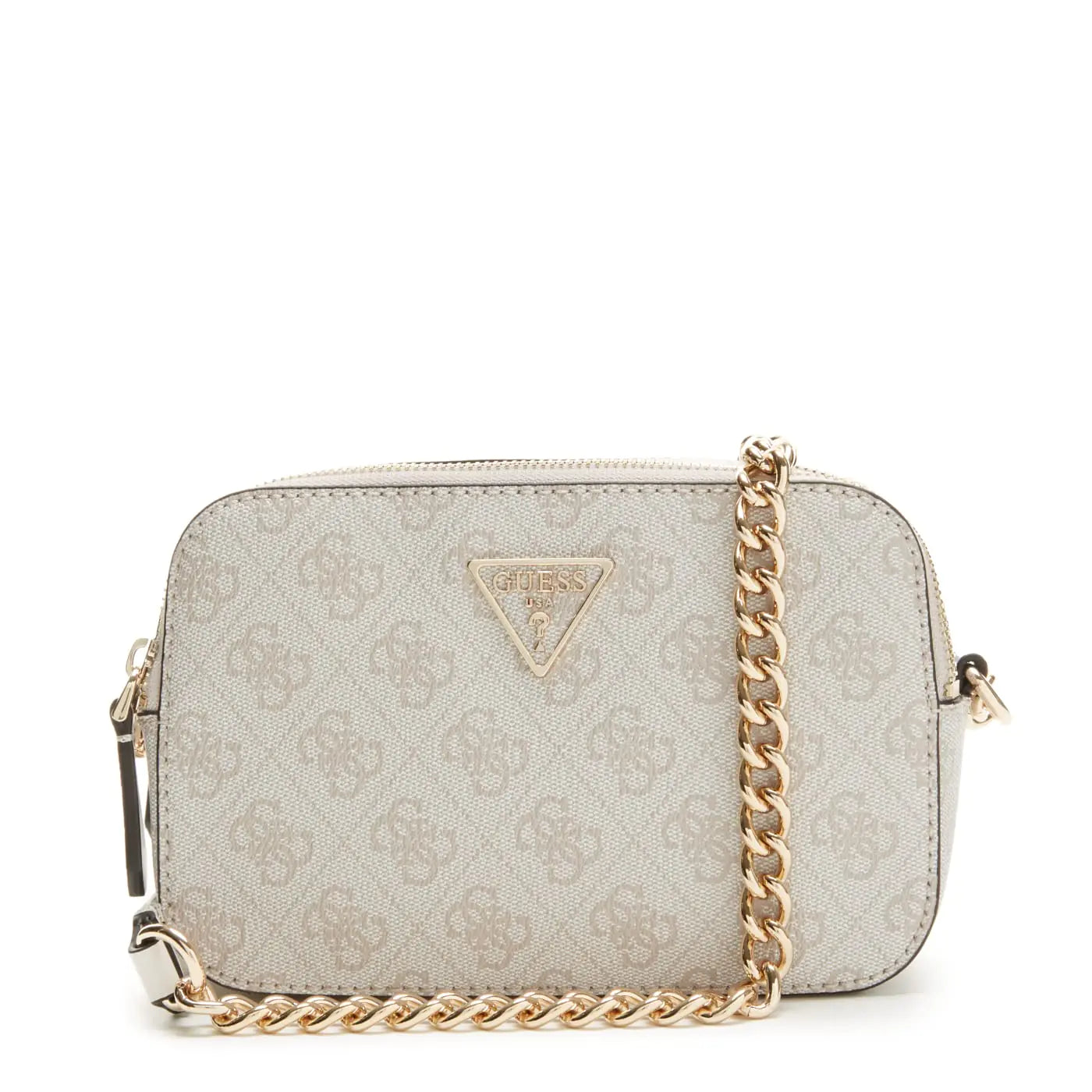 GUESS Noelle Crossbody Camera Dove Logo - Velora Luxury Fashion