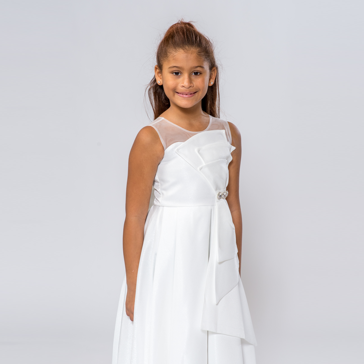 Gaia Glamour A-Line Dress - Velora Luxury Fashion