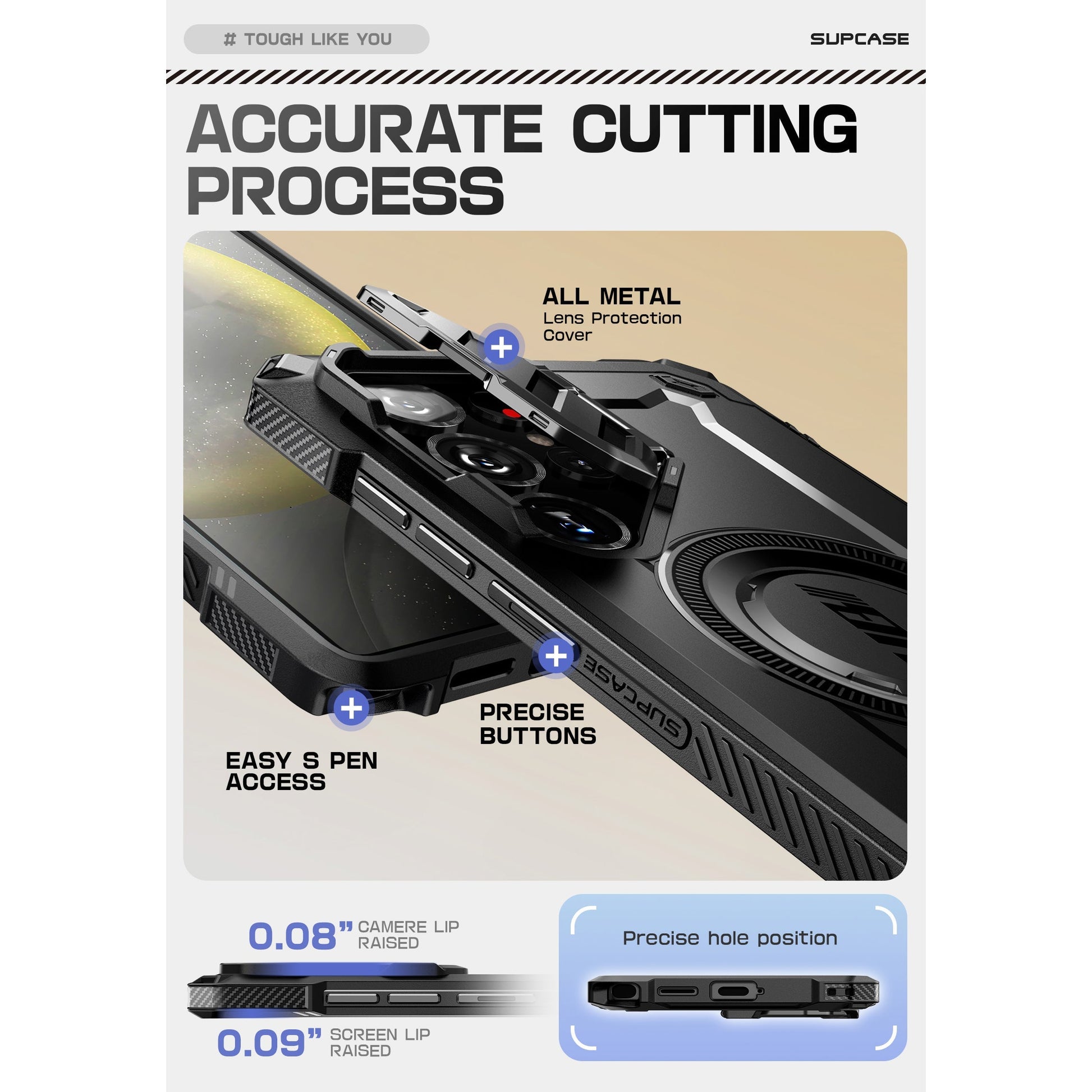 Galaxy S25 Ultra Unicorn Beetle MAG XT Bumper Case -Black - Velora Luxury Fashion