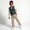 Garden Gent Formal Vest Set - Velora Luxury Fashion