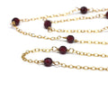 Garnet Wire Wrapped Layering Necklace - Velora Luxury Fashion
