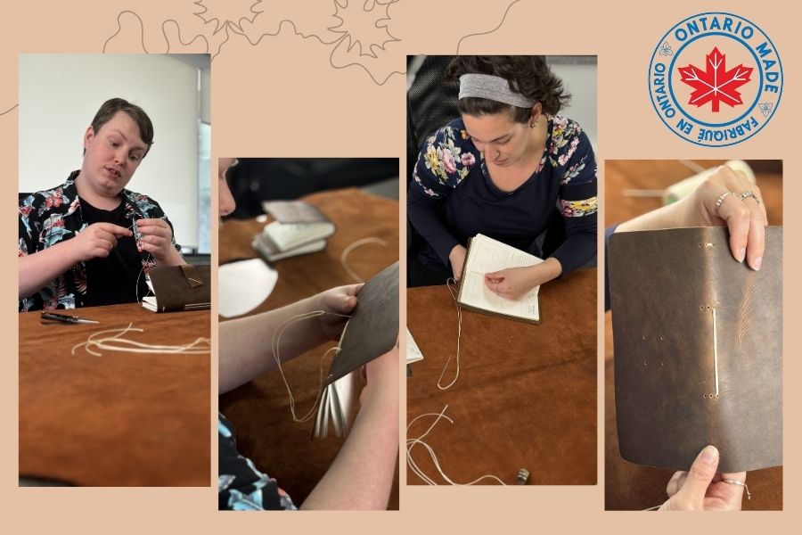 Genuine Leather Hiking Logbook - Velora Luxury Fashion