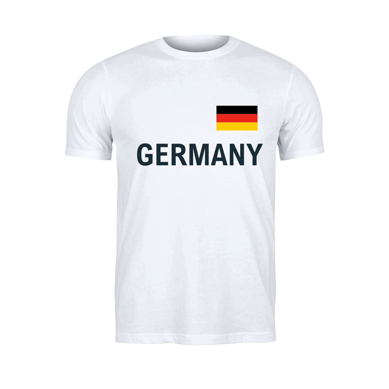 Germany World Football Fan Tee – White - Velora