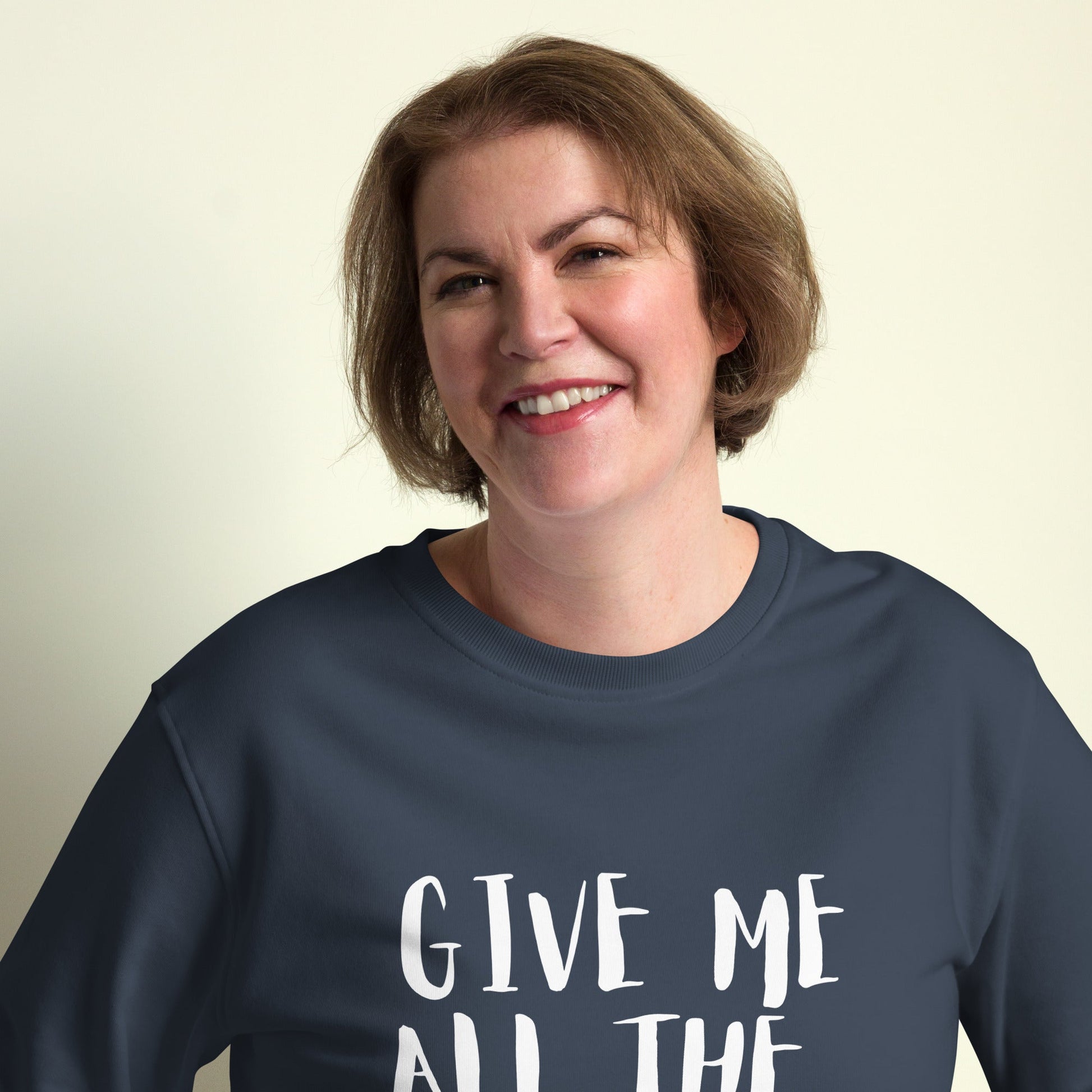Give Me All the Chickens Unisex organic sweatshirt - Velora Luxury Fashion