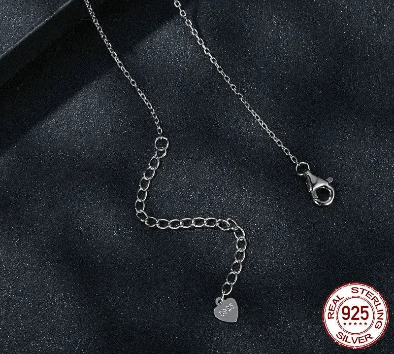 Glamorous Gem 1ct Moissanite Sterling Silver Pendant Necklace - Velora Luxury Fashion