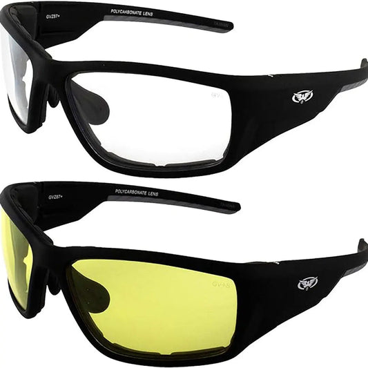 Global Vision Kinetic Motorcycle Safety Sunglasses Boutique of Leathers/Open Road