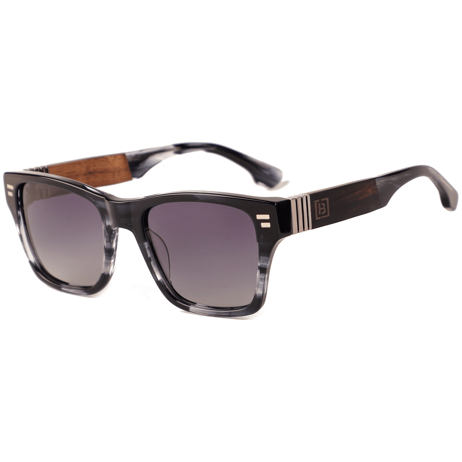 Glover - Acetate & Wood Sunglasses - Velora Luxury Fashion