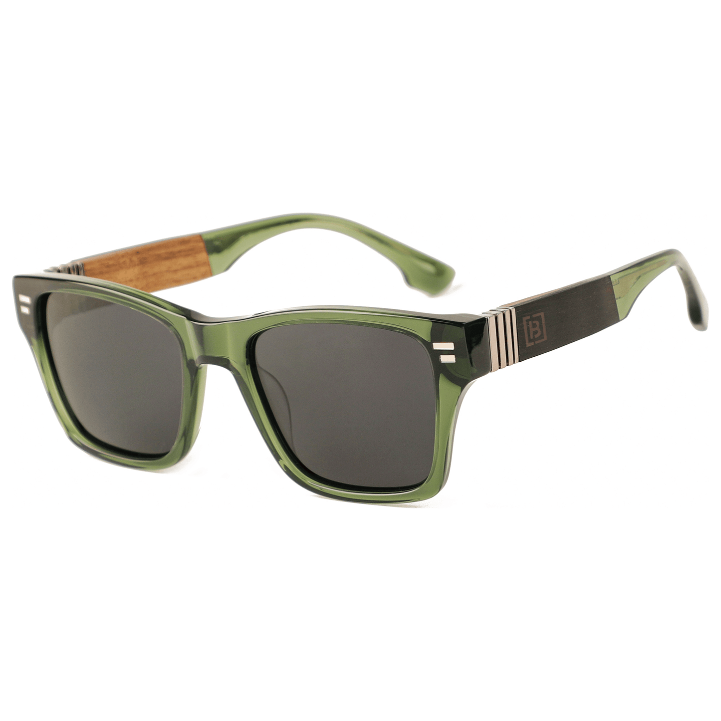 Glover - Acetate & Wood Sunglasses - Velora Luxury Fashion