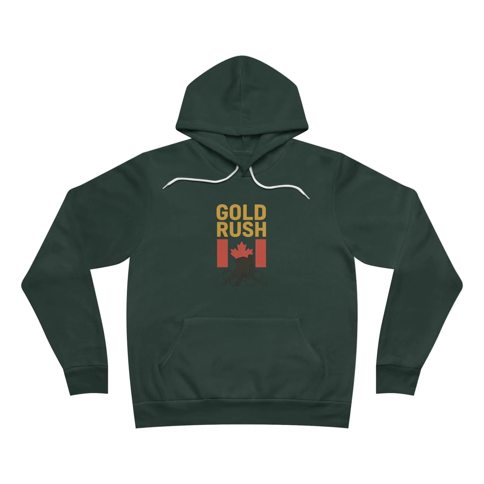 Gold Rush Canada Hockey Hoodie Mens Olympic Ice Hockey Sweatshirt Team Canada Hoodie - Velora Luxury Fashion