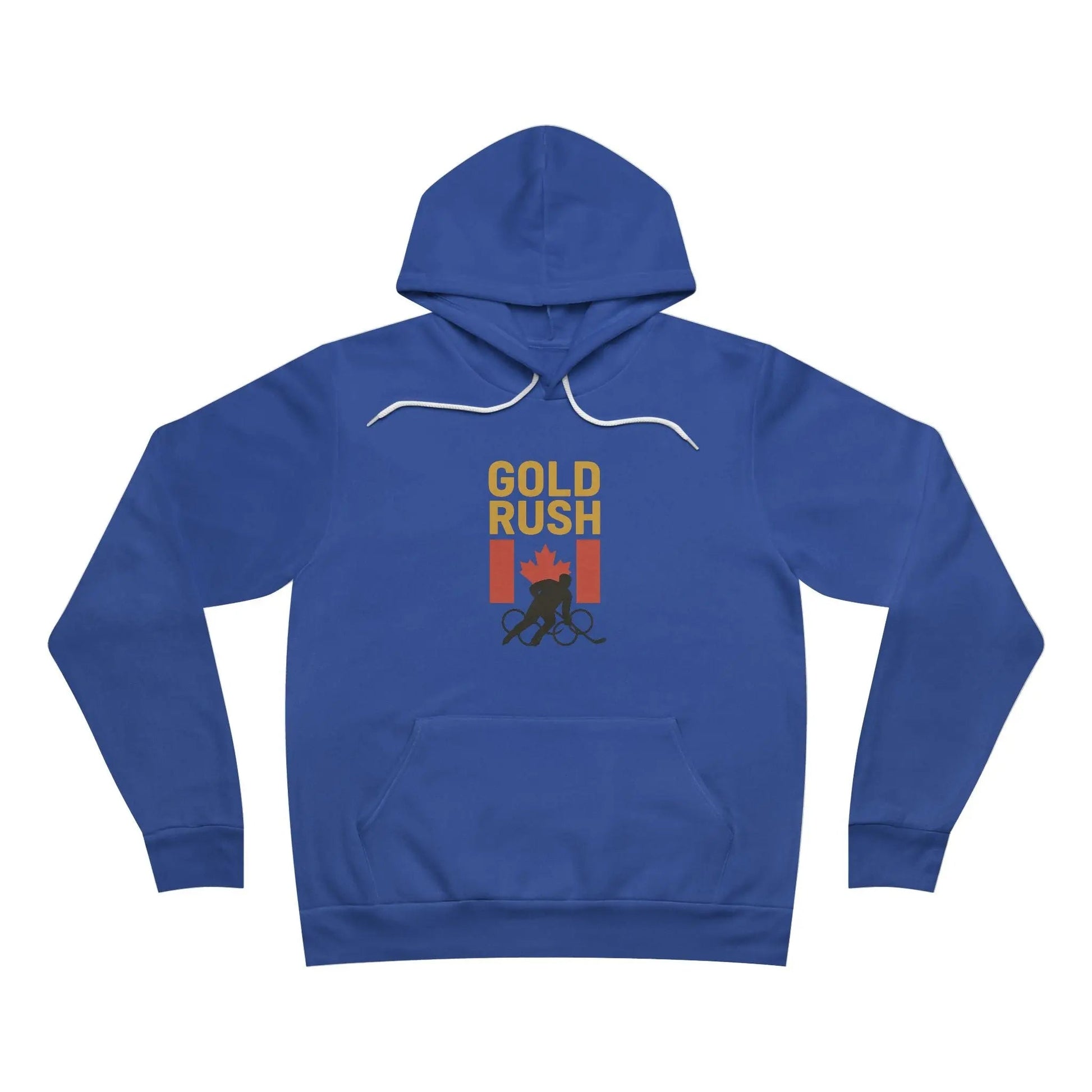 Gold Rush Canada Hockey Hoodie Mens Olympic Ice Hockey Sweatshirt Team Canada Hoodie - Velora Luxury Fashion