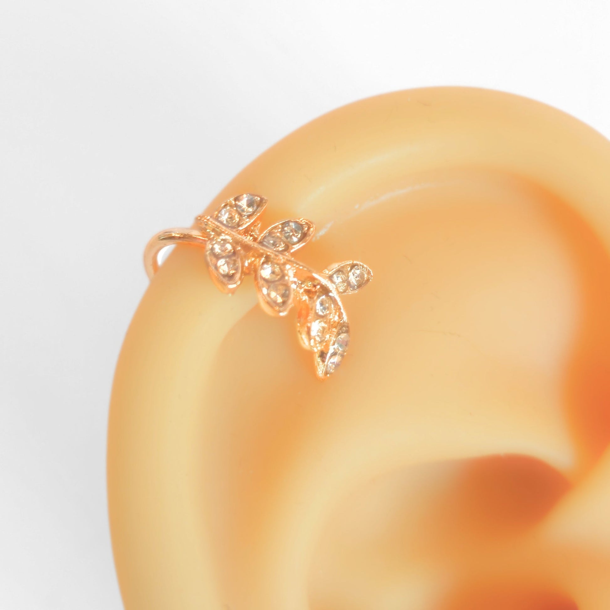 Gold Leaf Ear Cuff - Velora
