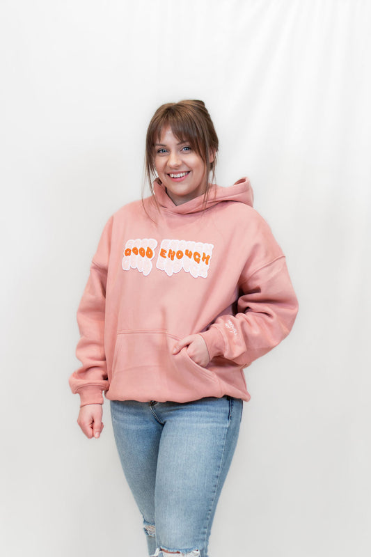 Good Enough Hoodie - All the Feels Collection - Velora Luxury Fashion